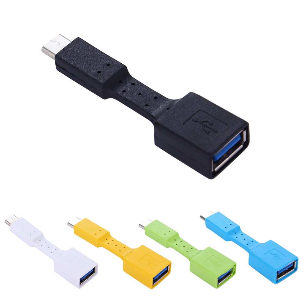 ¡Lo mejor en ventas de ! USB-C 3,1, tipo C macho a USB 3,0, adaptador de Cable OTG de sincronización de datos, cargador de carga para Samsung S8 Plus