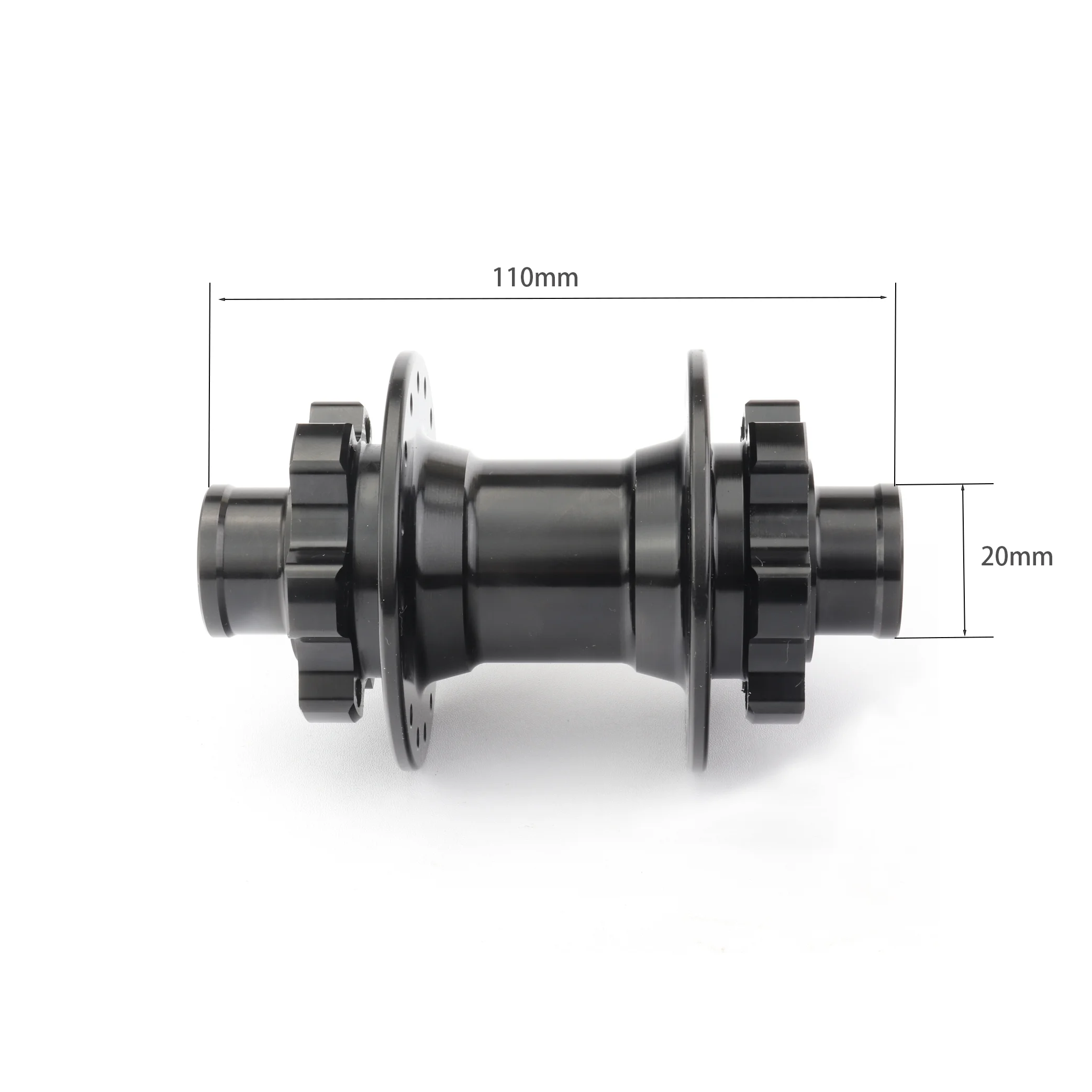 MTB DH Bicycle Double Disc Brake EBike Hub 32H 36H Downhill Mountain Bike Front Hubs 20mm 110mm