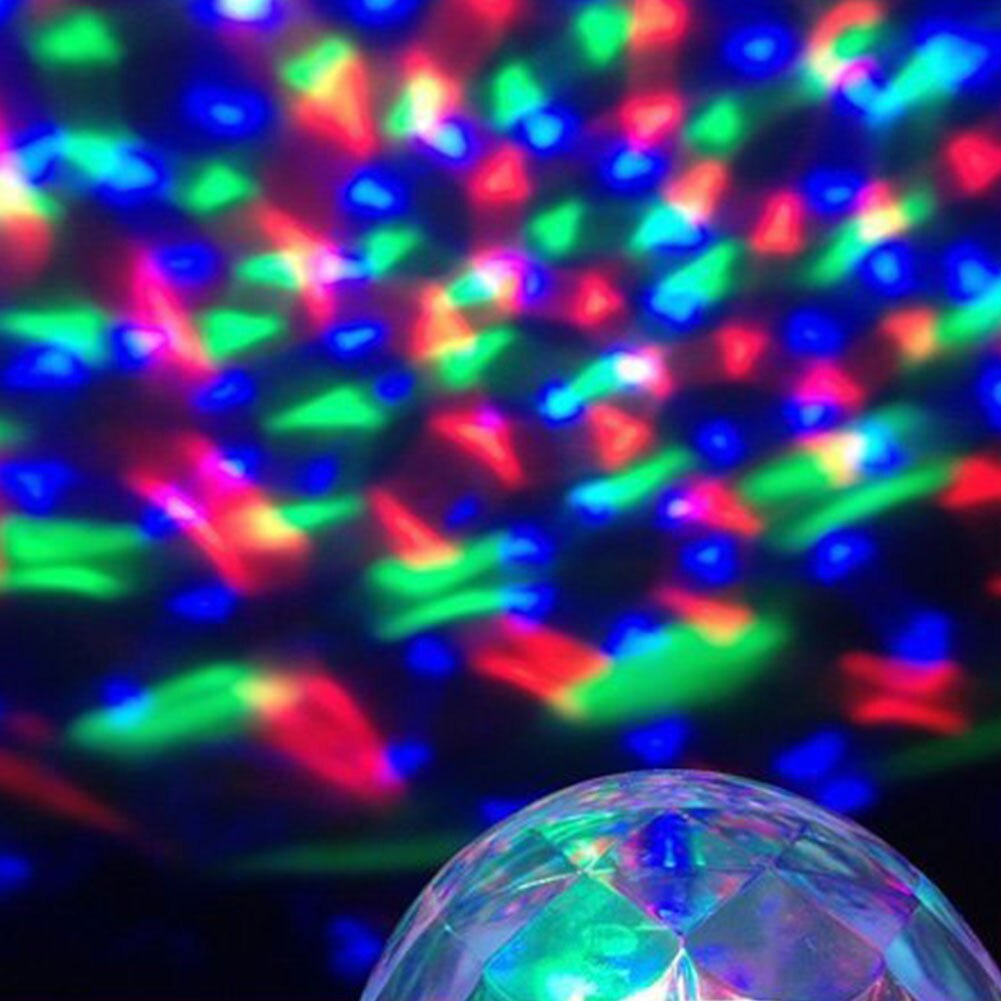 1 sæt automatisk bar bil usb fest lys let brug disco kugle led club stage mini stemmestyring dekoration interiør