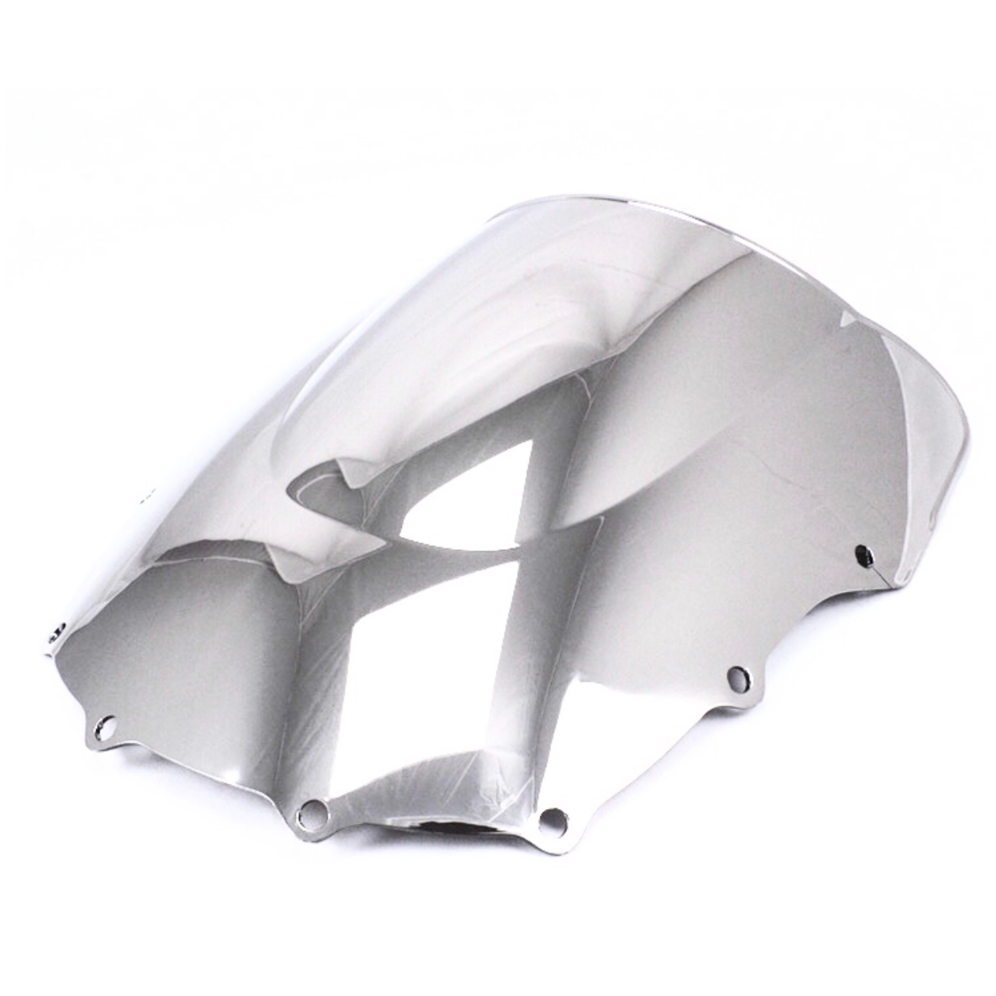 For Kawasaki ZZR400 ZZR600 ZZR 400 1993-2007 ZZR 600 1993-2004 Motorcycle WindScreen Windshield: Silver