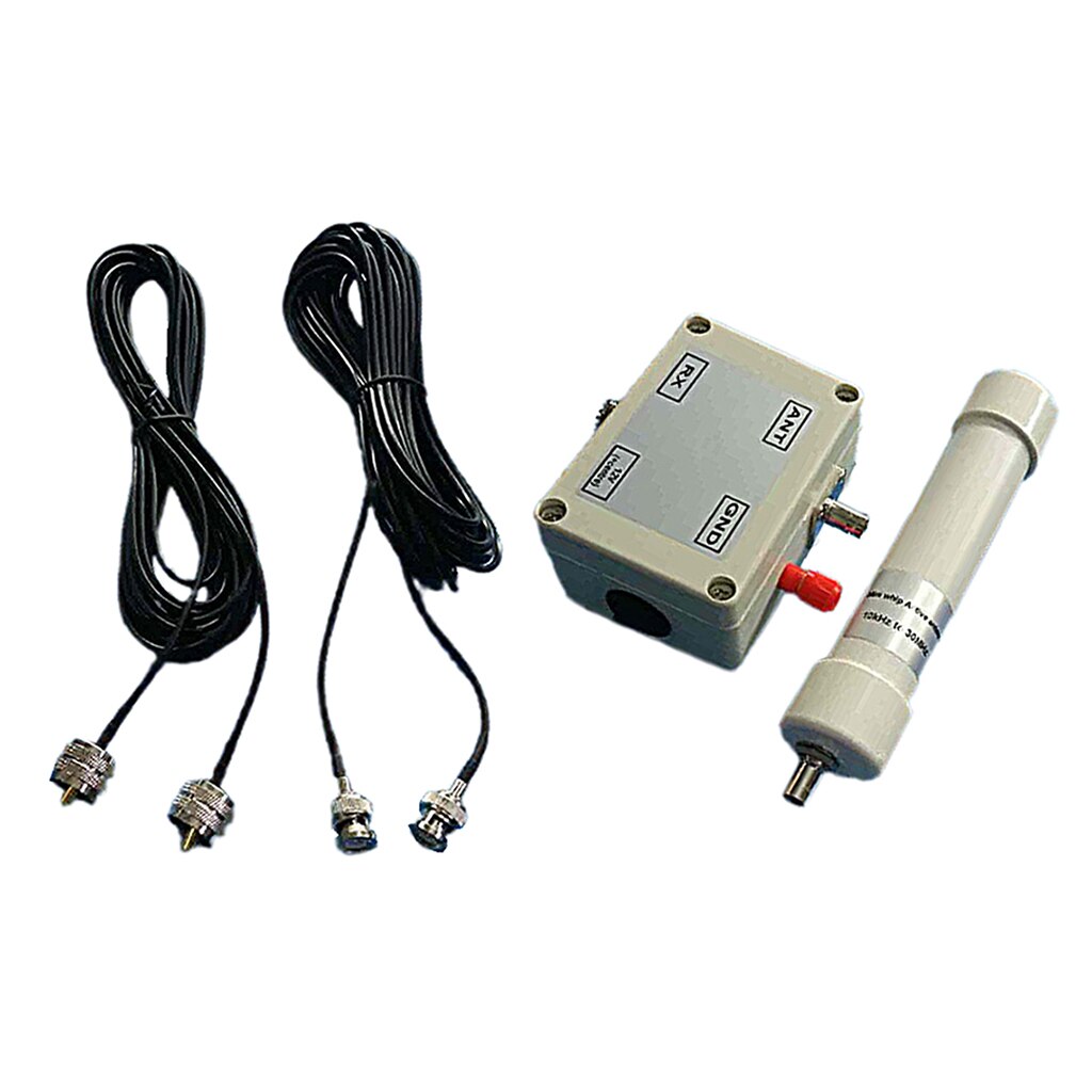 Active Loop Antenna Receiving 10KHz-30MHz Cable For Medium Short Wave