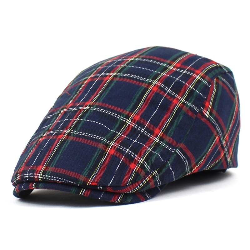 Klassiska cowboy baskerhattar för kvinnor män retro college stil denim basker tidningspojke kepsar vår höst vinter hatt visir: 08