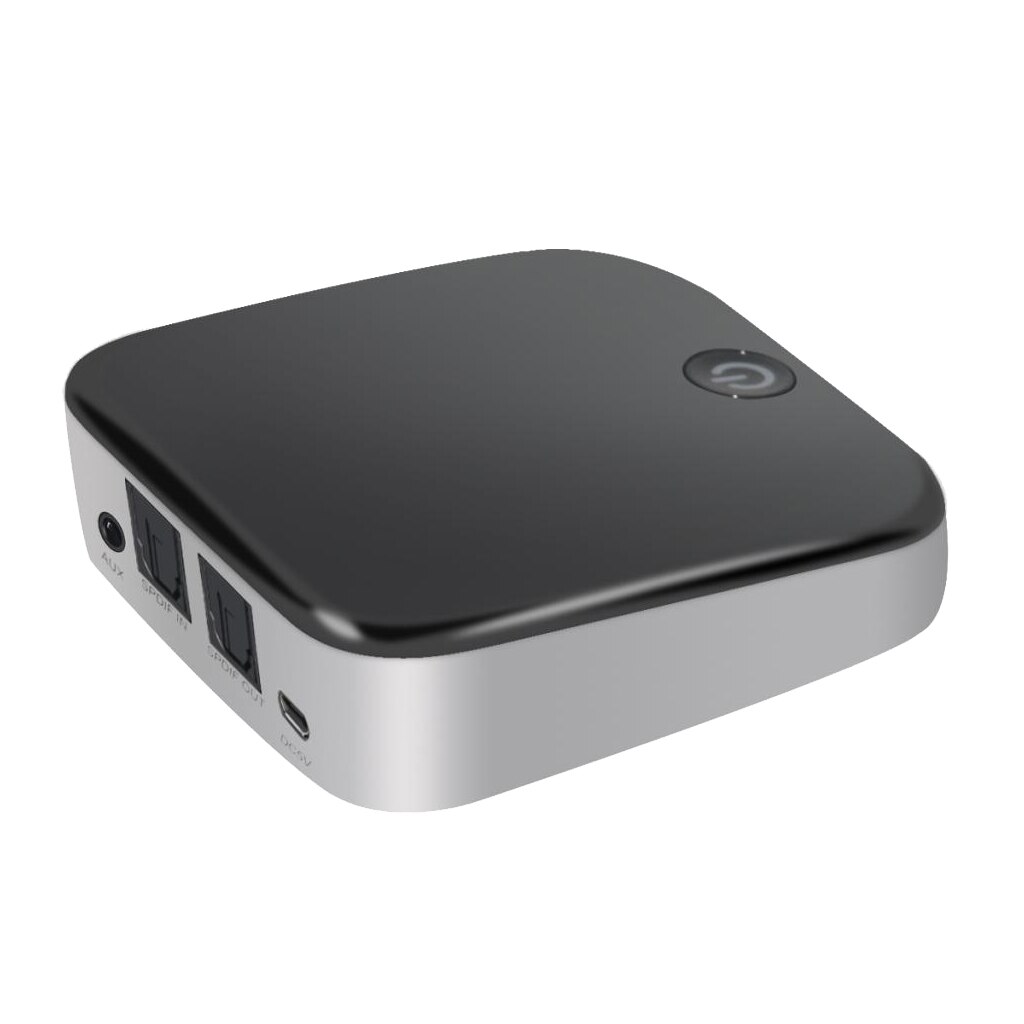 High HIFI Music 2-in-1 Bluetooth 5.0 Transmiter Receiver A2DP Black