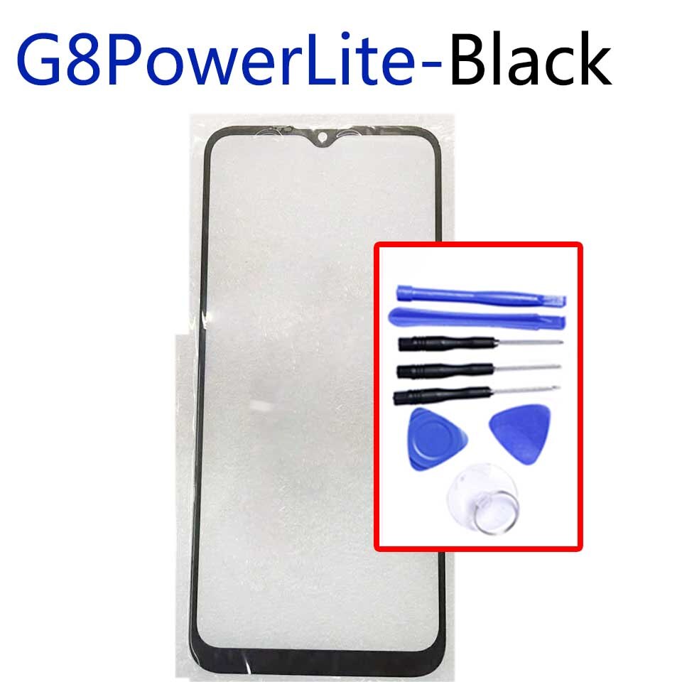 Front Outer Screen Glass Lens Replacement For Motorola Moto G8 Power Touch Screen LCD Cover For Moto G8 Power Lite Touch Panel: G8PowerLite-Tool