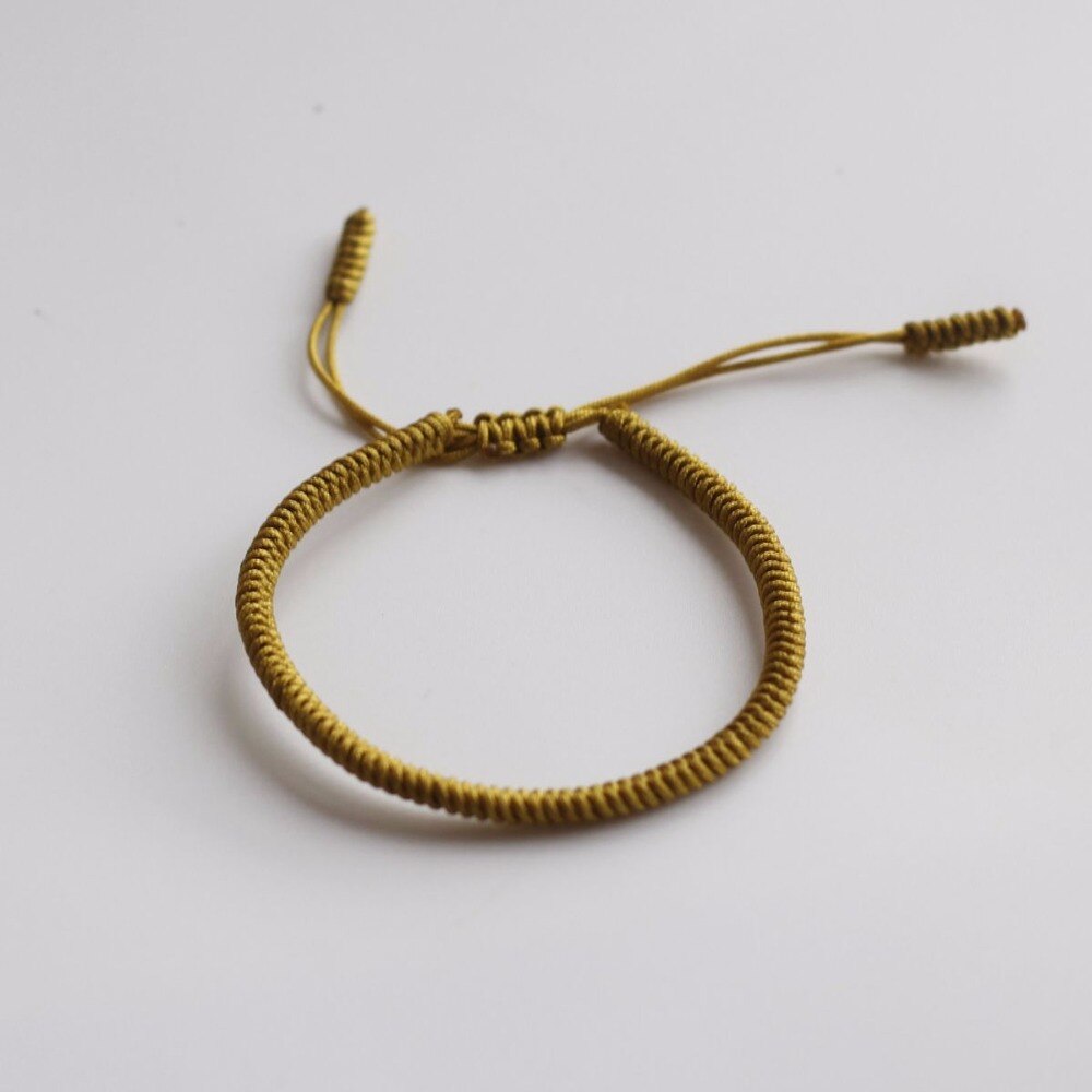 Tibetaanse boeddhistische handgemaakte knopen gelukskoord armband unisex boeddhistische sieraden maat verstelbaar dropshipping