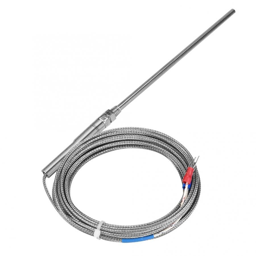 M8 Thread Type K Thermocouple 150mm Probe Temperature Sensor Wire Temperature Sensor: 5m