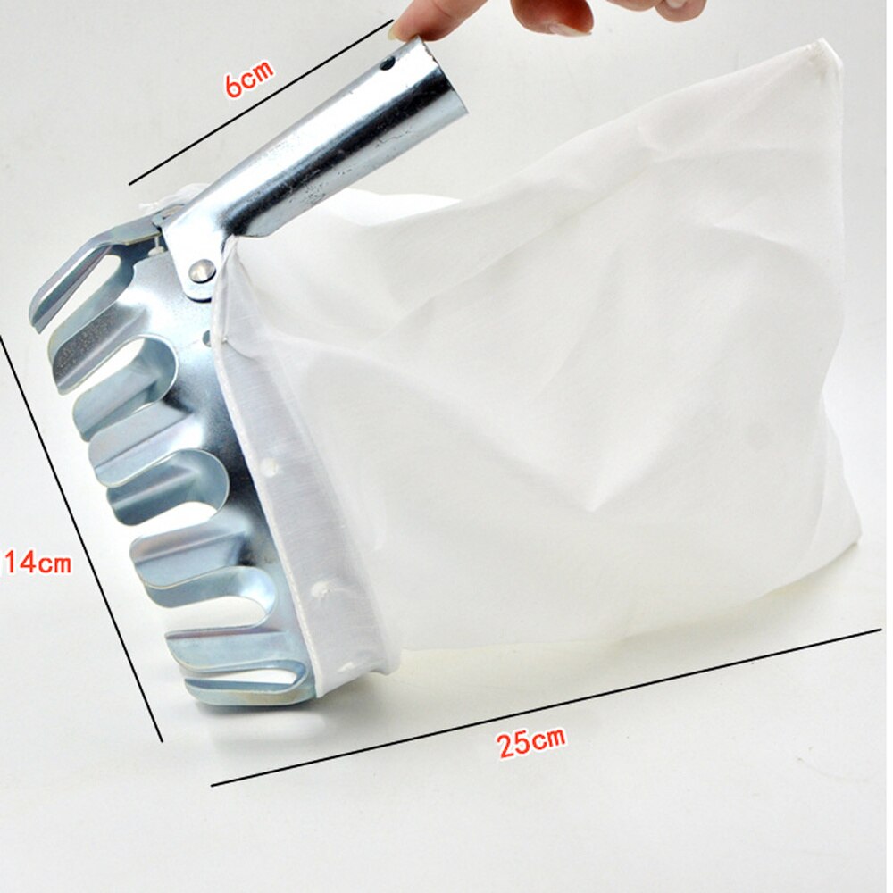 Recolector de frutas, cesta para la cabeza, fruta, utensilios para coger piezas, recogedor de frutas para cosecha, manzana, cítricos, pera, melocotón y otros