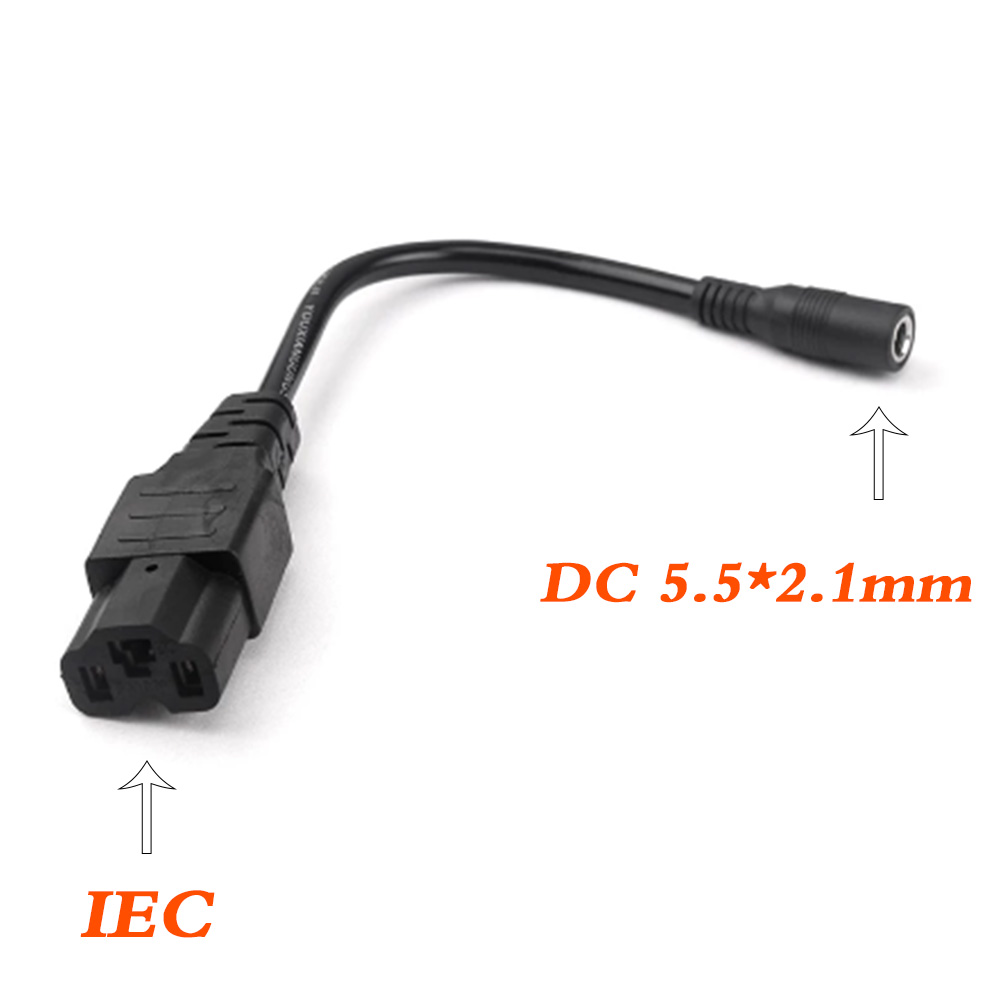 DC to RCA GX16 XLR IEC 3 Pin Connector Cable Adapter cable extended line for LED Strip CCTV Camera LED Strip Plug Max 2.5A
