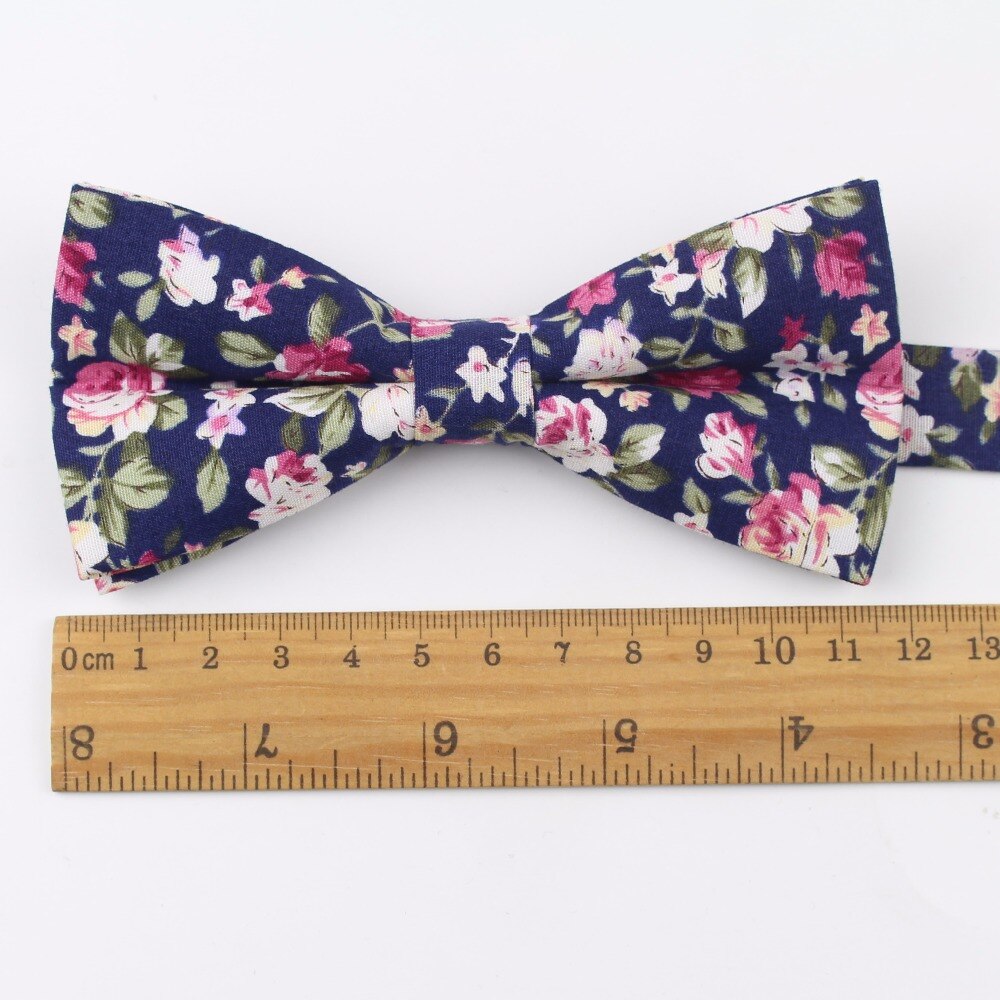 Stil butterfly herre smoking bomuld farverig sommerfugl blomster rose paisley bowties bryllup fest afslappet cravat butterfly