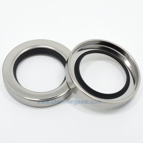 35*47*7mm Einzel Lippe PTFE Dichtring Mit Edelstahl Gehäbenutzen Schraubenkompressor GHH 15-20HP CE55 Ersatzteile