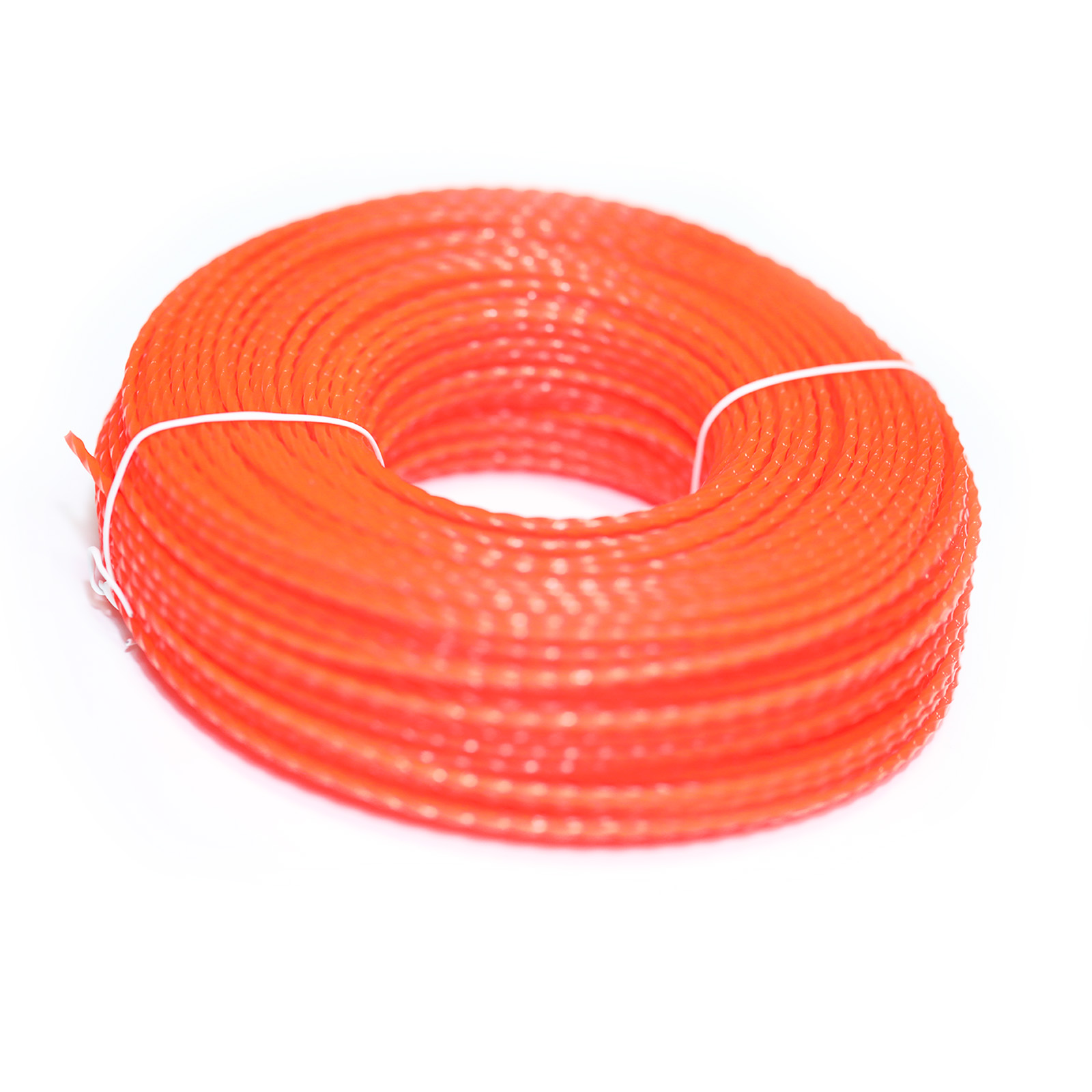 5m/10m/15m*2.4mm/2.7mm/3mm/3.5m/4mm Grass Trimmer Line Nylon Spiral Brush Cutter Rope Grass Trimmer Line Lawn Mower Replacement