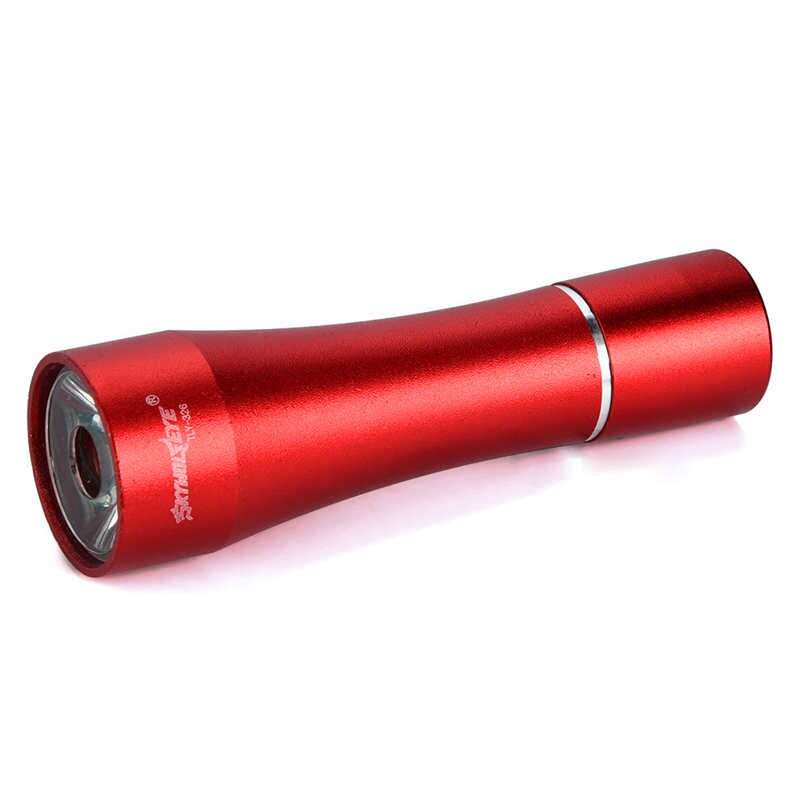 HEIßER! Super SKYWOLFEYE 1W 1-Modus Aluminium Legierung LED Taschenlampe Mini Taktische Licht leistungsstarke LED taschenlampe #4A31: verrotten