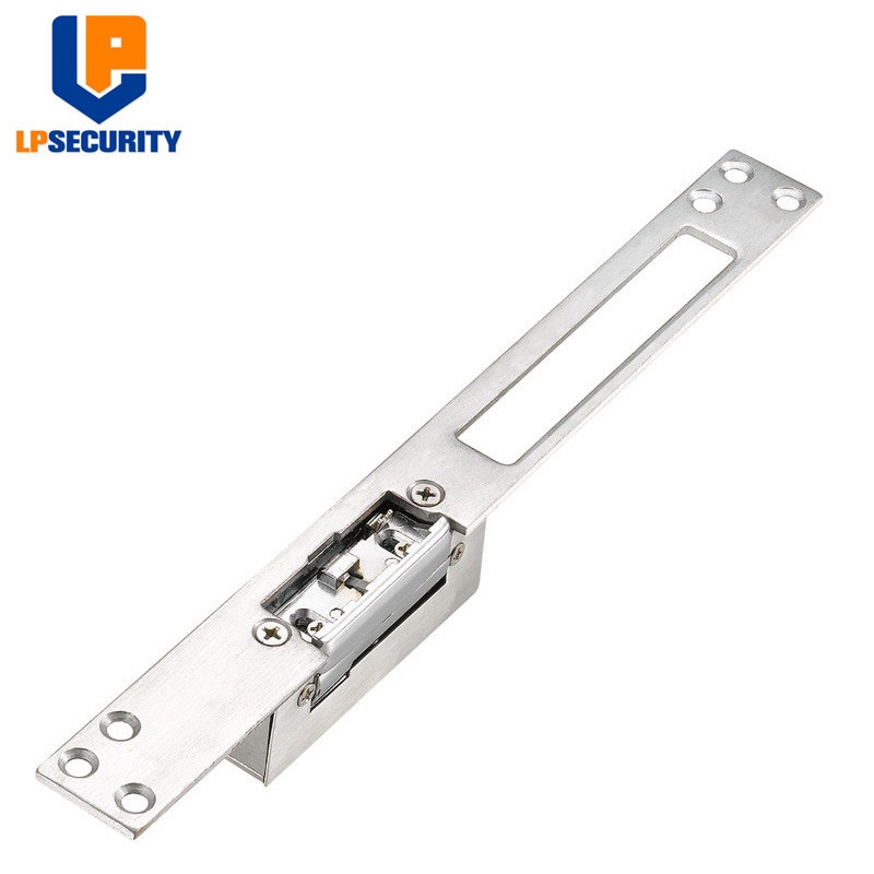 DC12V Long panel Dual port Electric Strike door lock Cathode lock Fail Secure /safe adjustable