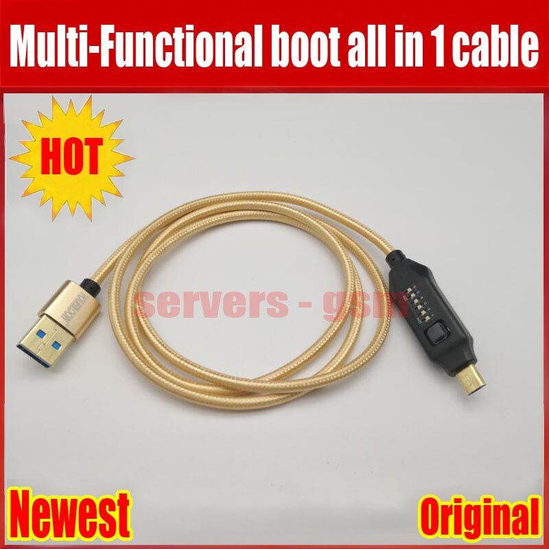 Newest Original Micro USB RJ45 Multi-Functional boot all in 1 cable +Type-C Adapter Type C
