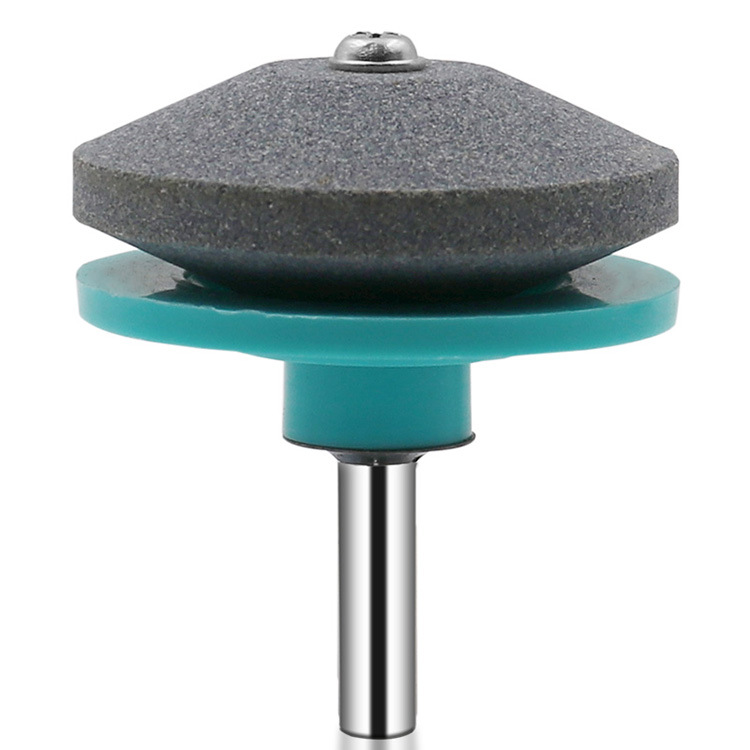 50mm snabbare gräsklippare slipare gräsklippare knivslipare universal slipning roterande borrsnitt точилка для лезвий газонокосилки: Svart