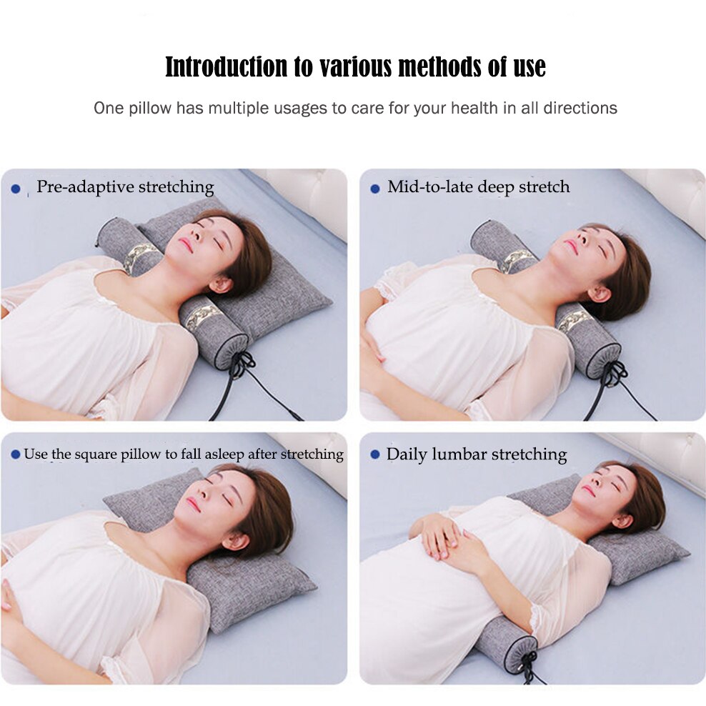 Buckwheat Cervical Pillow Orthopedic Recommendation Cervical Spine Traction Chinese Herbal Medicine Compress Neck Pillow