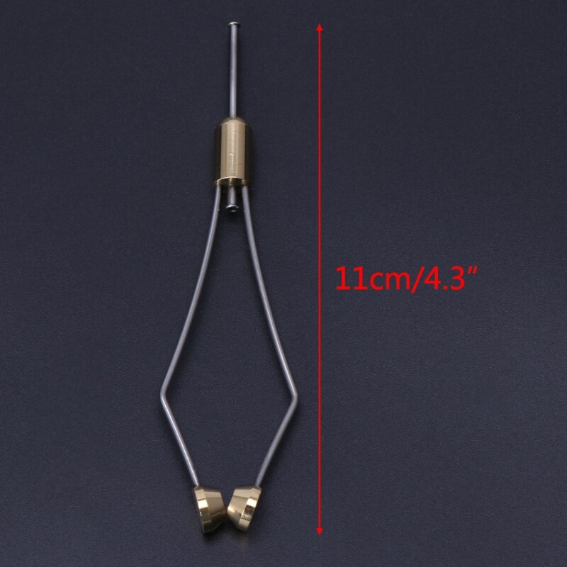 Fishing Hook Tier Tying Tool Tippet Clip Knot Binding Line Knotter Device 11cm