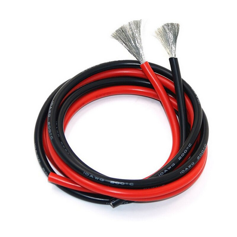 Heat-resistant flexible silicone Cable 6AWG extra soft silicone wire high temperature 200degree cold-resistant