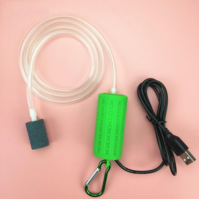 5V Zuurstof Pomp Aquarium Aquarium Mute Usb Aërobe Pomp Mini Zuurstof Pomp Air Stijgen Luchtpomp Voor Fish accessoires Met Usb: 6