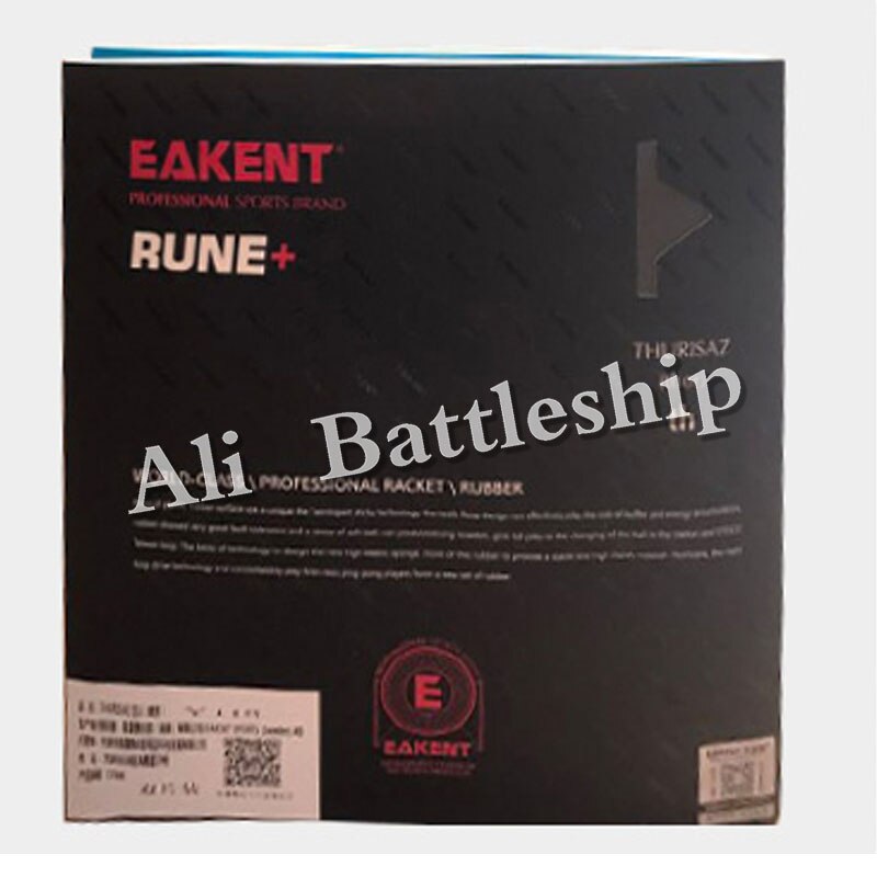 EAKENT Thurisaz Half Tacky Pips-In Table Tennis PingPong Rubber with Sponge 2.1mm