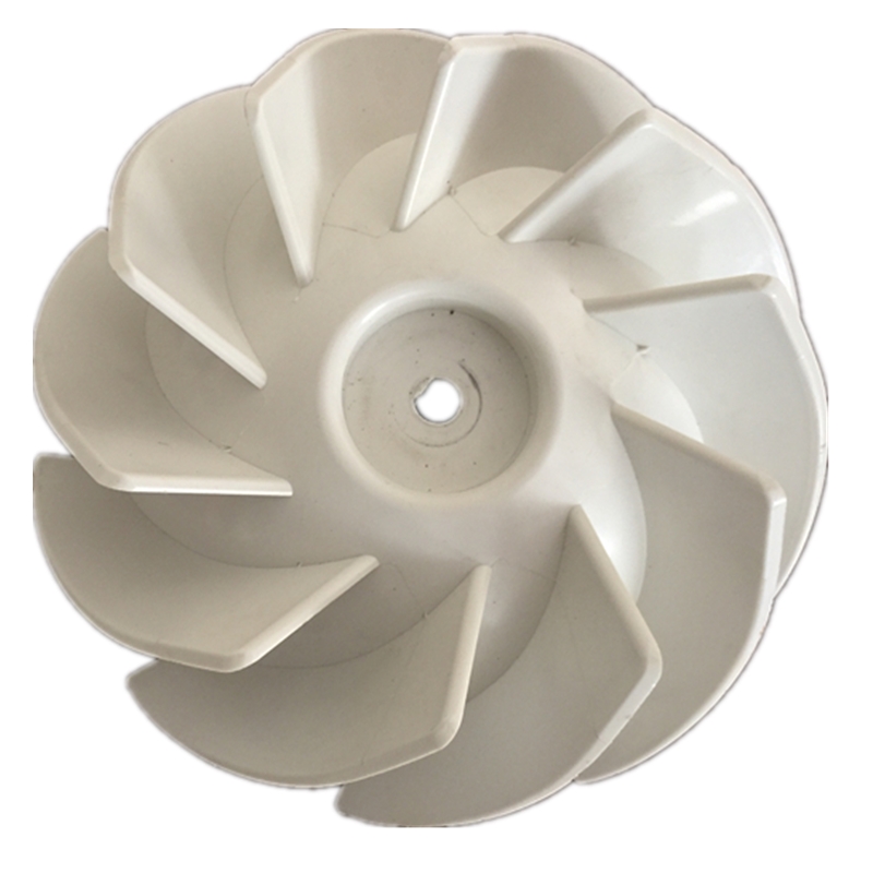 1pc plastventilationsblade udstødningsventilatorhjul til kanalventilator skråstrømningsblad vindhjul ventilationsfittings