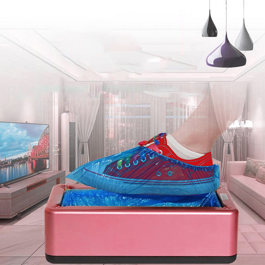 Automatic Shoe Cover Dispenser Automatic Shoe Covers Machine Home Office One-time Film Machine Foot Set Shoes