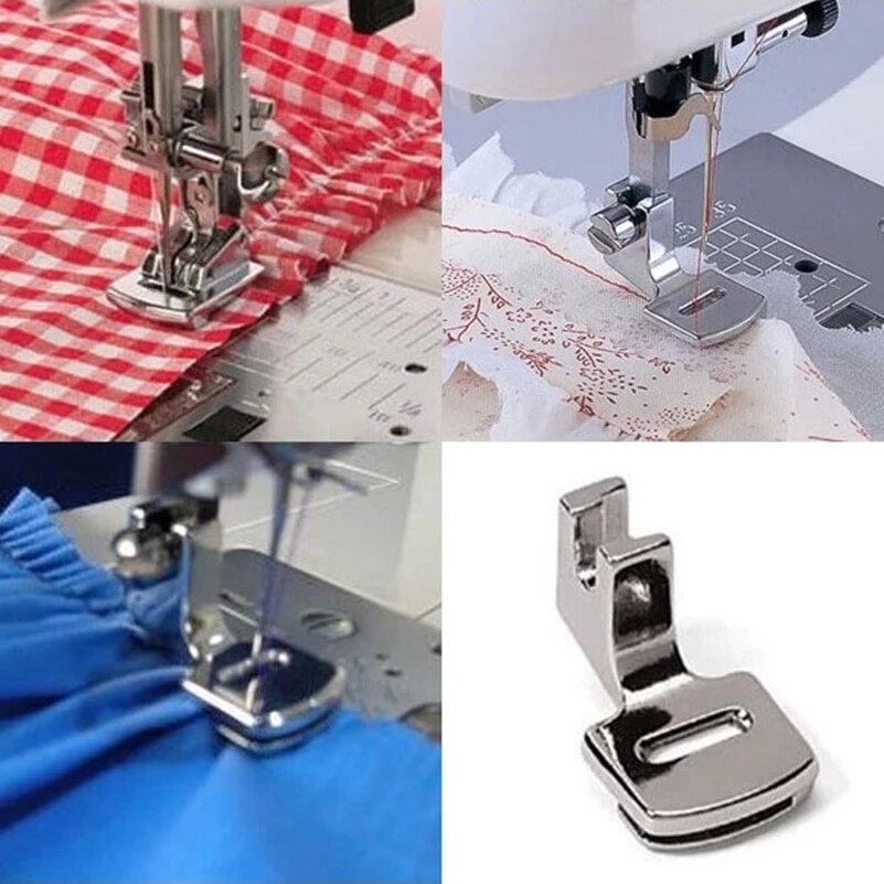 Ruffler Hem Presser Foot For Sewing Machine Brother Singer Janome Kenmore Toyota Austin Domestic Sewing Machine