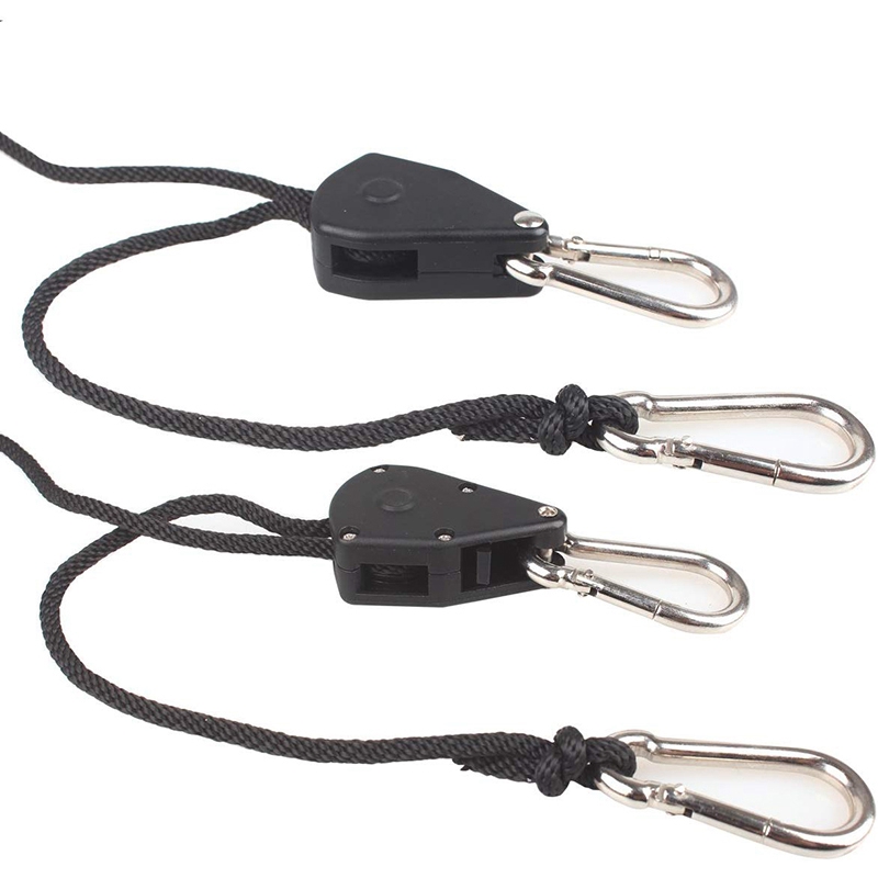 1/8 inch lanyard voor tentventilator, kweeklamp, katrol, ratel, hanger, katrol, hijshaak