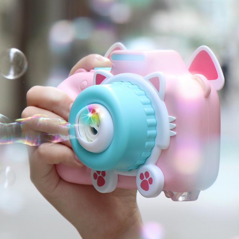 Kinderen Camera Bubble Machine Speelgoed Lichte Muziek Vierkante Speelgoed Elektrische Bubble Machine Outdoor Speelgoed Fun Jongens En Meisjes