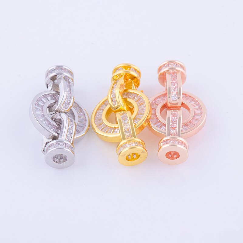 fabrik Direkt Armbinde Schmuck Zubehör Mikro Pflastern Zirkon Rhodium/Gold/Rose Gold Farbe Schmuck Spangen CHFC06