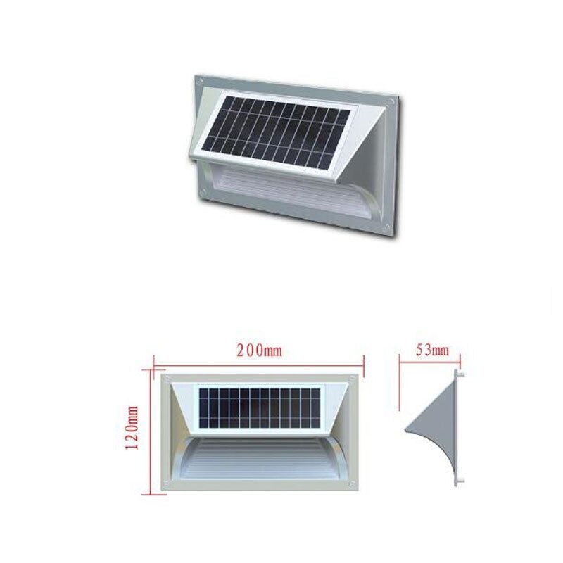 Solar Warning Light, Day & Night Control Solar warning light, solar step light, solar wall light