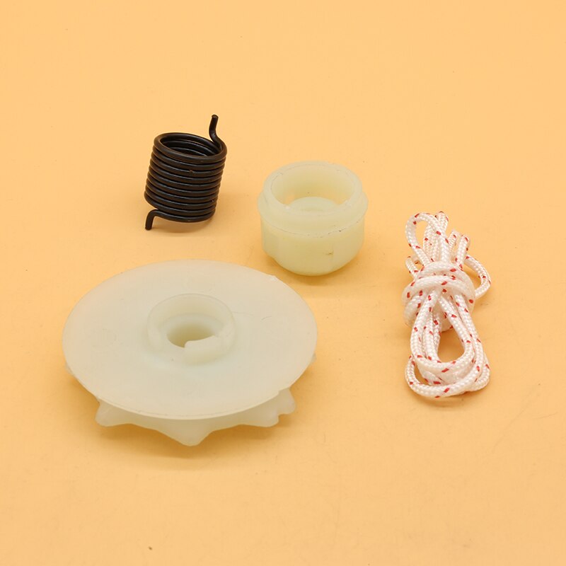 Starter Recoil Assembly Pulley Lente Handvat Touw Service Kit voor Husqvarna 55 Rancher, 50, 51, 55 Kettingzaag Vervang Onderdelen