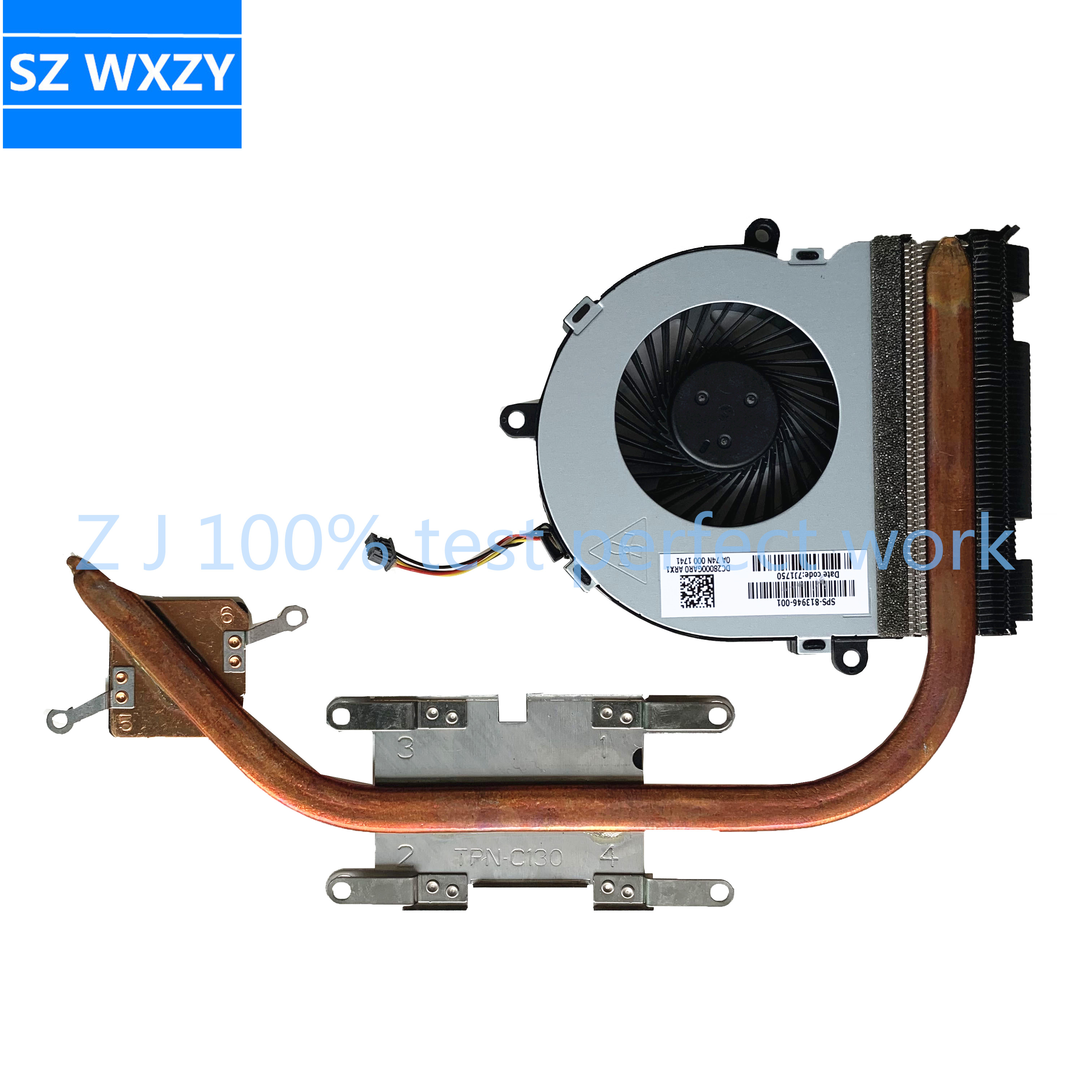 Original For HP 15-BW 15-BS 255 G6 Laptop Cooling Heatsink Fan Radiator TPN-C129 TPN-C130 925018-001 100% Tested Fast Ship: Heatsink With Fan