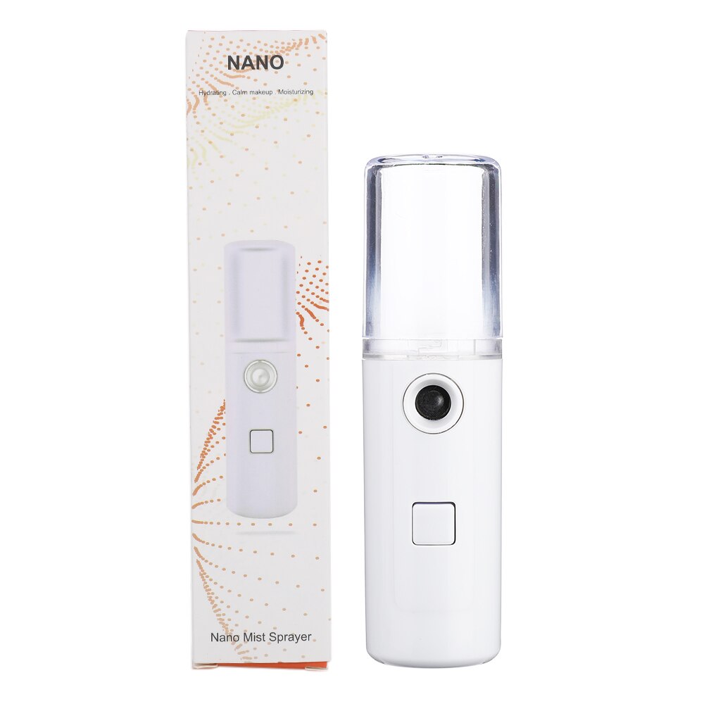 Exfoliador ultrasónico de piel exfoliante Extractor Facial limpieza profunda dispositivo de belleza + rejuvenecimiento de la piel Nano vapor de niebla Facial: Face Spray