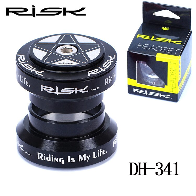 DH-341 de vélo de route de montagne de risque/DH-341SL 34mm casque de tasse externe pièces de tête de Tube de droite de vtt en Aluminium 28.6mm: DH-341