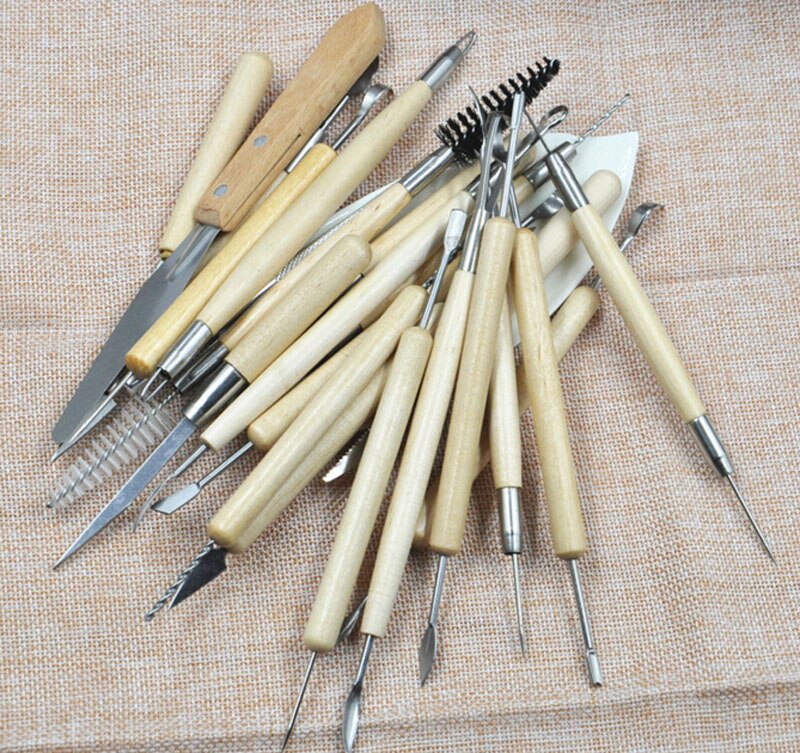 Pro Pumpkin Carving Tools- Halloween Sculpting Kit with 22 Double Sided Pieces for Jack-O-Lanterns and More
