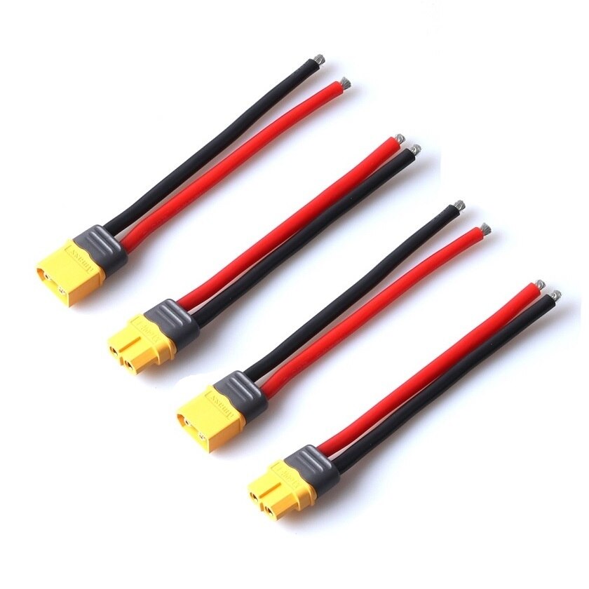 150 Mm Vergaren XT60 XT60H Parallel Batterij Connector 12AWG Kabel Extension Diy Mannelijke & Vrouwelijke Batterij Kabel