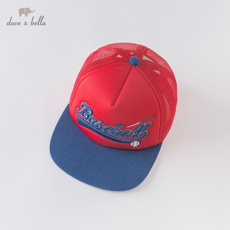 DBX13671 Dave Bella Zomer Baby Jongens Brief Cap Kinderen Knappe Hoed Kids Sport Slijtage Cap