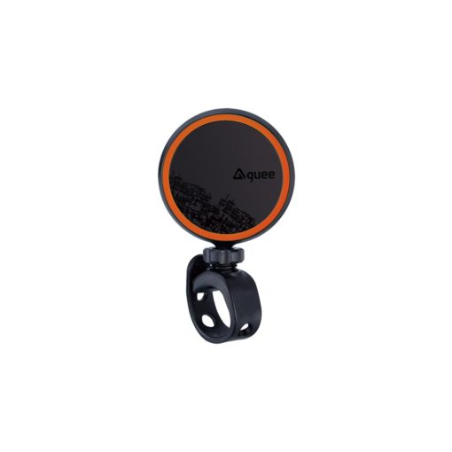 Guee-ver bicicleta espejos retrovisores para manillar ciclismo vista trasera de bicicleta MTB bicicleta de silicona de la manija espejo retrovisor: orange