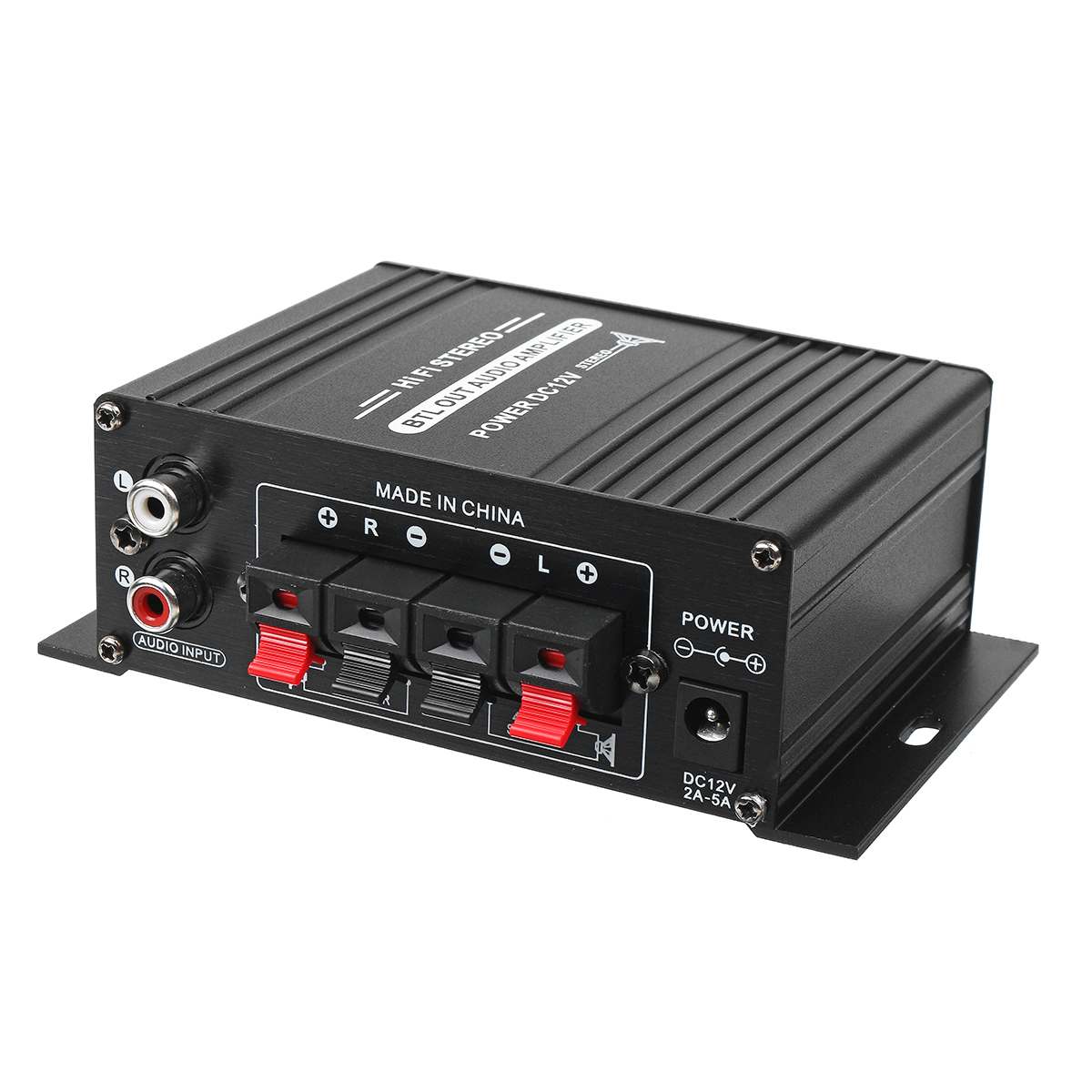 800W 2 Channel HiFi Power Amplifier Audio Karaoke Home Theater Amplifier Bluetooth Class D Amplifier BASS Music Player FM Radio