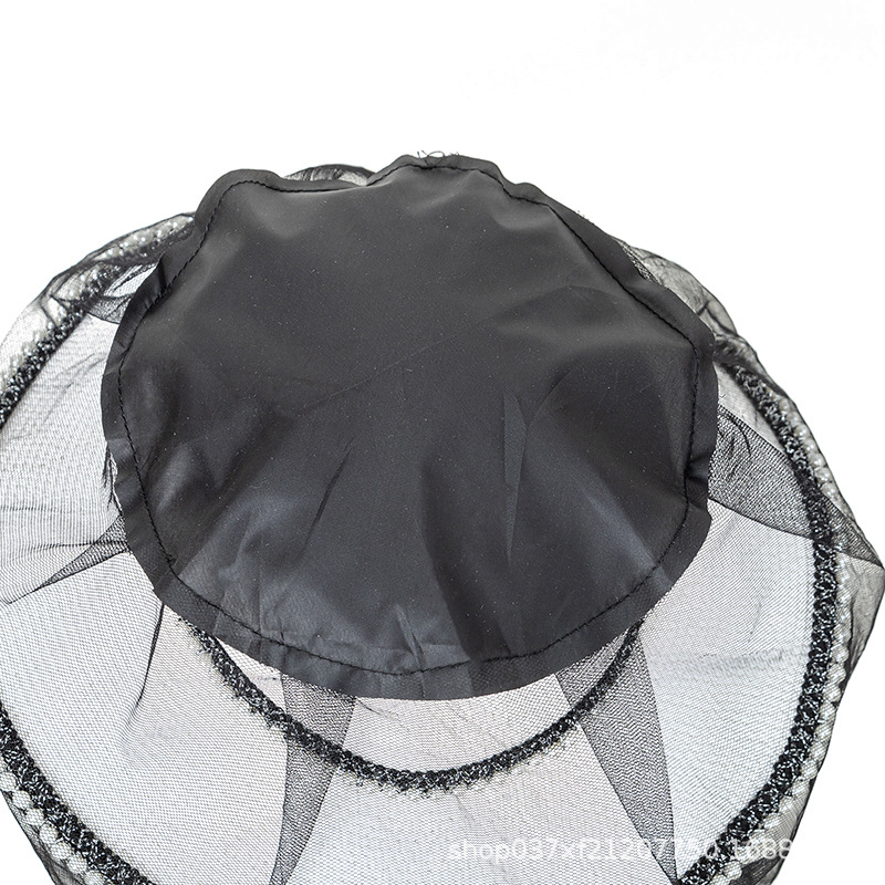 Redes de malla para cabeza de mosquitos al aire libre, sombrero de jardinería, sombrero a prueba de insectos para senderismo, Camping, pesca, redes de malla para cabeza de mosquitos al aire libre