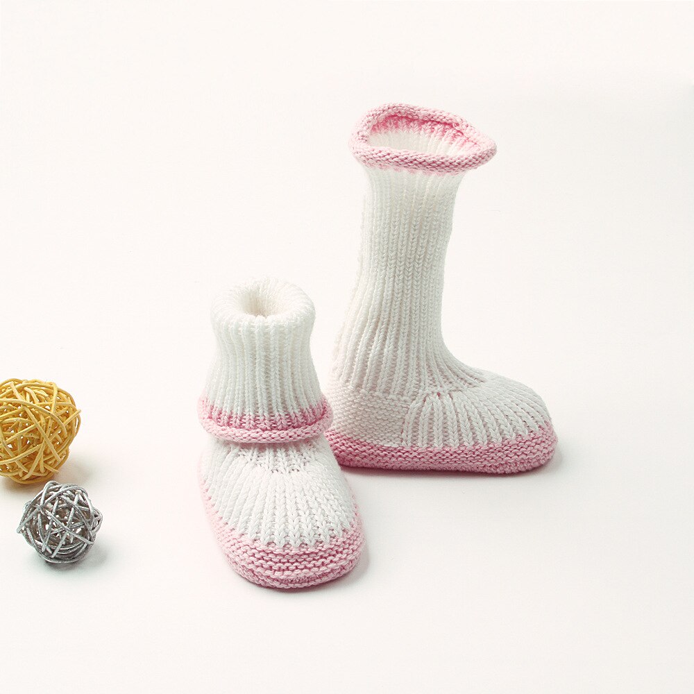 Children Infant Socks Non-Slip Floor socks Toddler Girl Boy Shoes Socks Cotton Knitting Soft Soles Baby Socks Learning To Walk: fen / 90