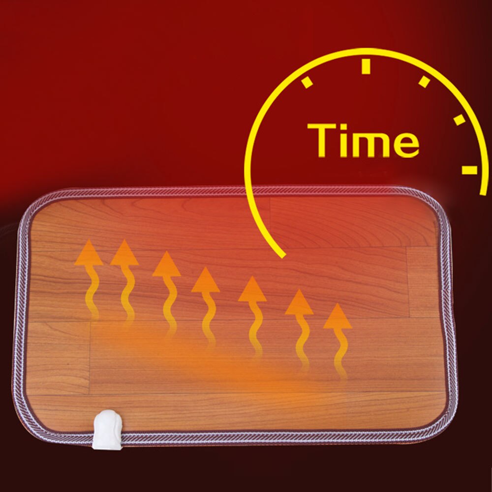 Electric Heating Pad 220v Thermal Feet Floor Heater Carpet Home Office Feet Cushion With Timing Temperature Control Function