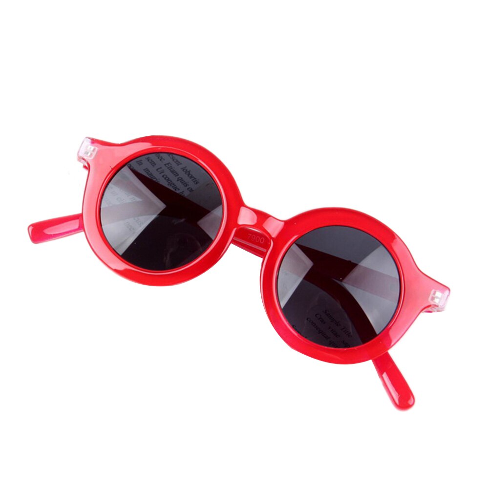 Gafas de sol de 7 colores para bebés, niñas y niños, montura de gato de dibujos animados, para actividades al aire libre, para verano: red