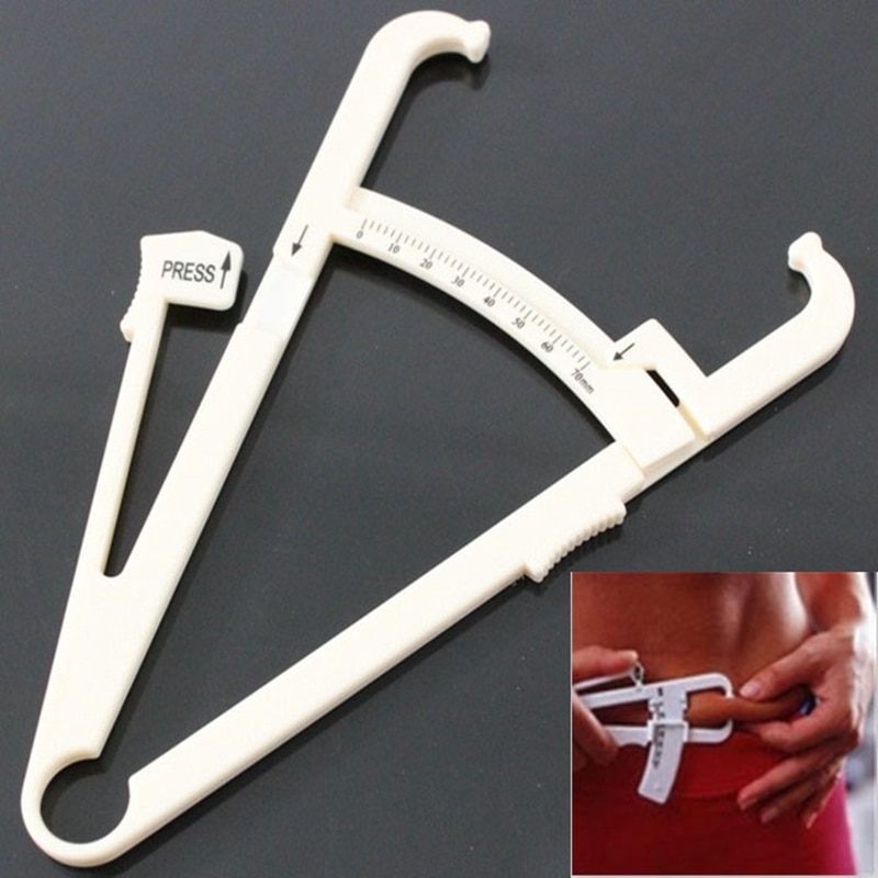 Personal Body Fat Caliper Tester Fitness Analyzer Measure Charts Fitness Keep Health Slim Body Tool