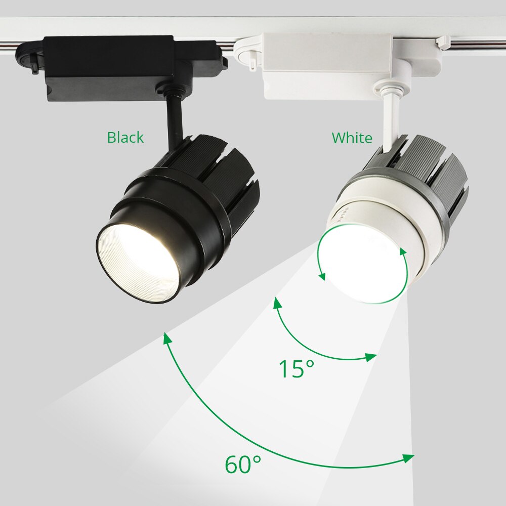 30 W Moderne LED Track Light Rail Spot Lamp Kleding Winkel Windows Showrooms Plafond armatuur Keuken Verlichting kits verlichting