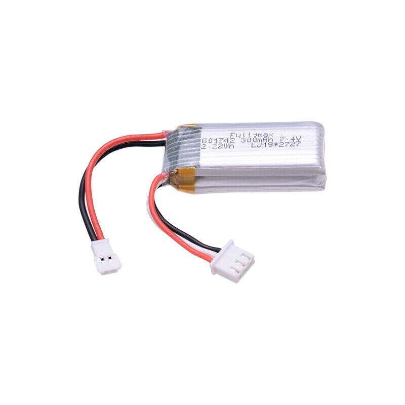 2pcs WLtoys RC Airplane Battery 7.4V 300mAh Battery for F959 Aircraft XK A800: 1pcs