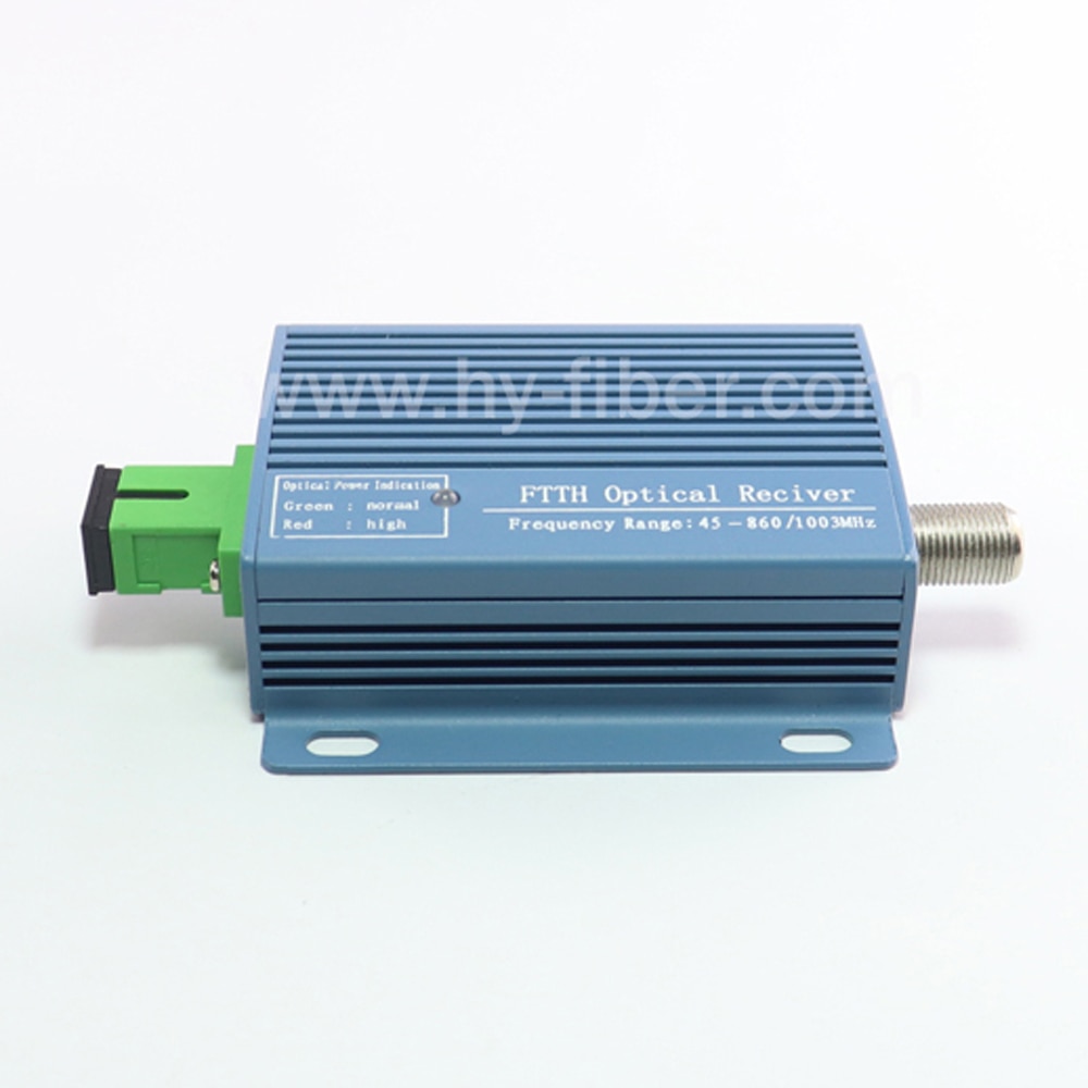 FTTH receptor óptico triplexor minimodo CATV óptico Node un puerto RF HY-21-R33A
