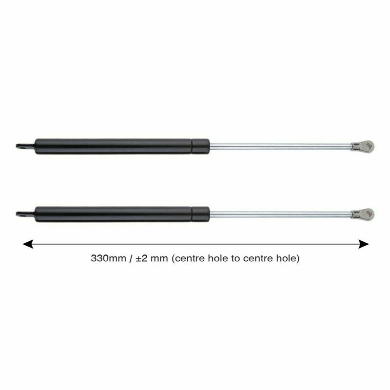 UK 2PCS Caravan Motorhome Replacement Gas Struts for Seitz Dometic Heki 2 (E015) Caravan Gas Struts Air Pressure Bar for Car