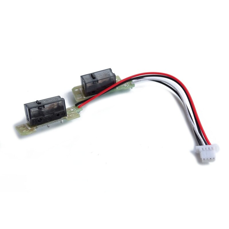 Kailh GM – souris de jeu à Micro-interrupteur, câble de carte soudé, 80M, 2 pièces, point bleu 8.0, pour logitech G304 G305, B36A
